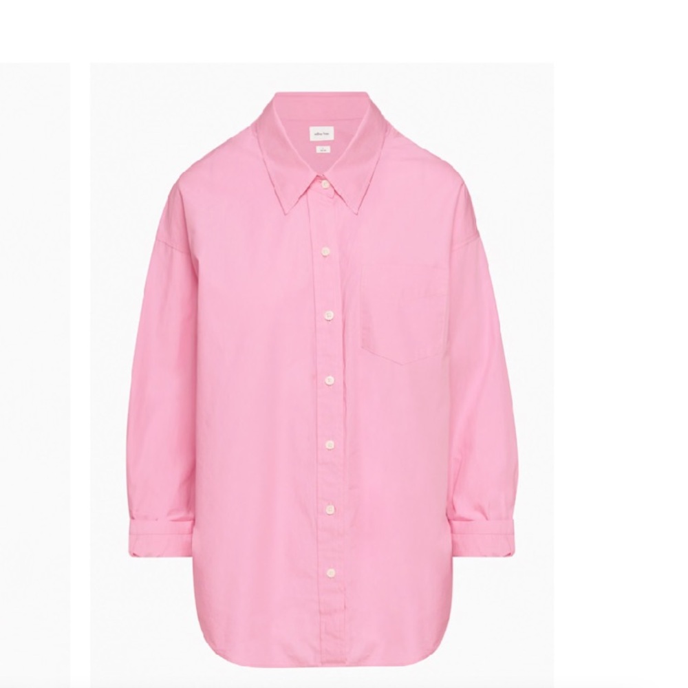 Aritzia Relaxed Poplin Shirt